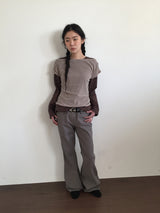 Urban Pocket Bootcut Pants (2color)
