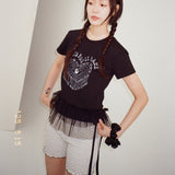 [TOBAKE] Golj Shorts_Flower