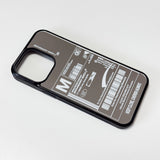 Fresh Love Delivery Label Bumper Mirror Phone Case (WH)