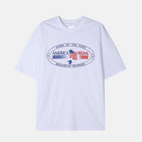 ASCLO アメリカグラフィック半袖Tシャツ (3color)