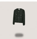 [F/W]ブラックラインツイードジャケット(2color)