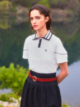 Double Collar Logo T-Shirt