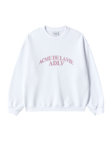 25FW WOMAN ARCH SHAPED LOGO NAPPING SWEATSHIRT