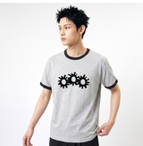 エッセンシャルスタンダード半袖リンガーTシャツ 3GEAR メランジ