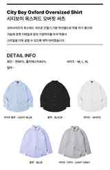City boy Oxford Overfit Shirt  (JTOSRT-0002)