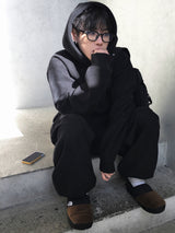 [SET] Momon Golden Pullover Hoodie + Pintuck Wide Pants 4C