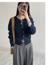Scoop Stripe Cardigan T-Shirt