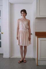 Sleek lace sleeveless_pink