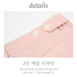 STRIPE CROP SHIRT_PINK