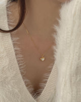 Loveholic necklace (silver)