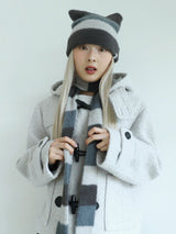 STRIPED MUFFLER(BLUE GREY)
