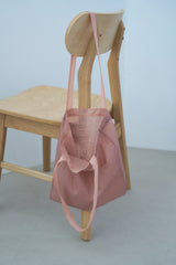 airy layered bag (pink) (リバーシブル)