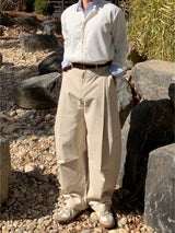 Frange Over Curved Pants