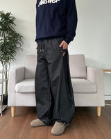 Side Snap Denim Pants