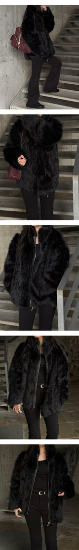 [F/W] Mood overfit fur jacket(2color)