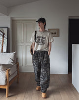 セグプリントクロップ半袖Tシャツ