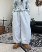 エルロンドパッチボアジョガーパンツ
