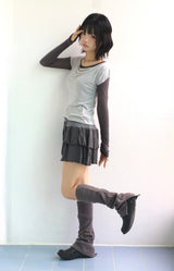 Mini-dot banding skirt