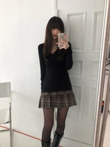 リブ付きバートンTシャツ (3 colors)