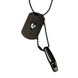 SYMBOLTAG & WHISTLE NECKLACE
