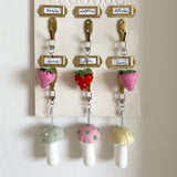 [soft keyring] シャイニングマッシュルーム (イエロー)