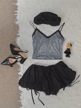 Bohemian lace skirt