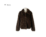[Quilted Lining] Bento Collar Fur Jacket