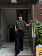 Uth crop pigment ringer short sleeve t-shirt