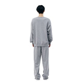 BASIC LOGO SWEAT PANTS [HEATHER GREY]