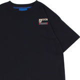 SWITCH OF - ブランク ショートスリーブ Tシャツ (ユニセックス)_SYF1TS01BK