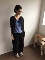 Fine stripe ribbon nasi  (2color)
