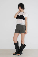 WRINKLE TUBE TOP