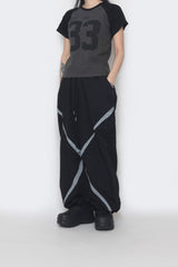 33 Raglan Short-Sleeved Cropped T-Shirt