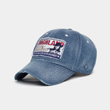 BIC SIZE XL HIGH COW DENIM CAP BLUE