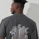 Silver door Pigment T-shirt (Gray)