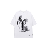 Angelic Graphic Overfit T-shirt - 2COLOR