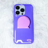 【MADE】カードポケットグロッシーハードフォンケース（2色）