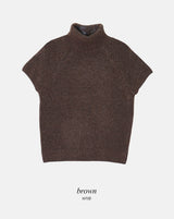 Forever Soft Turtle Neck Short Sleeve Knit (4color)