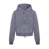 Anouk Washed Hood Zip-Up
