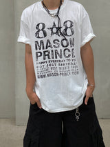 Double Eight Printed 半袖Tシャツ 3C