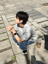 カズ スター エンブロイダード ワイド デニム パンツ