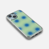 SUN DOT CASE_LIME (silver epoxy)