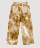 FAKE FUR STRAIGHT PANTS