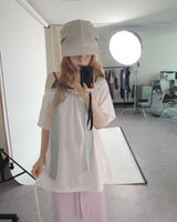 ソルベルーズ オフショルダーショートスリーブTシャツ