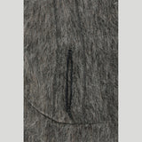 HAIRY BELTED CAPE COAT