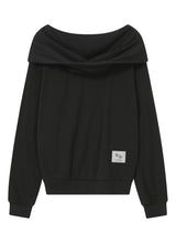 シアフェイクフードオフショルダーMTM (3COLOR)