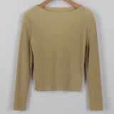 Pleated tee - t