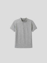Slim fit mock neck half zip up(4color)