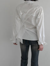 Robelli Two-Way Wrap Cotton Shirt