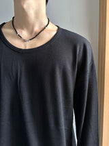 Module ベーシックワッフル Uniqlo ロングスリーブ 4C